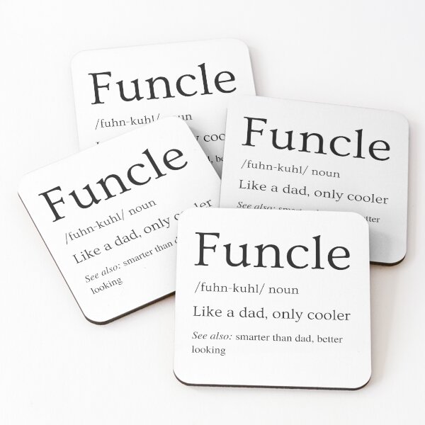 Item preview, Funcle Definition designed and sold by SqueakitySqueak.