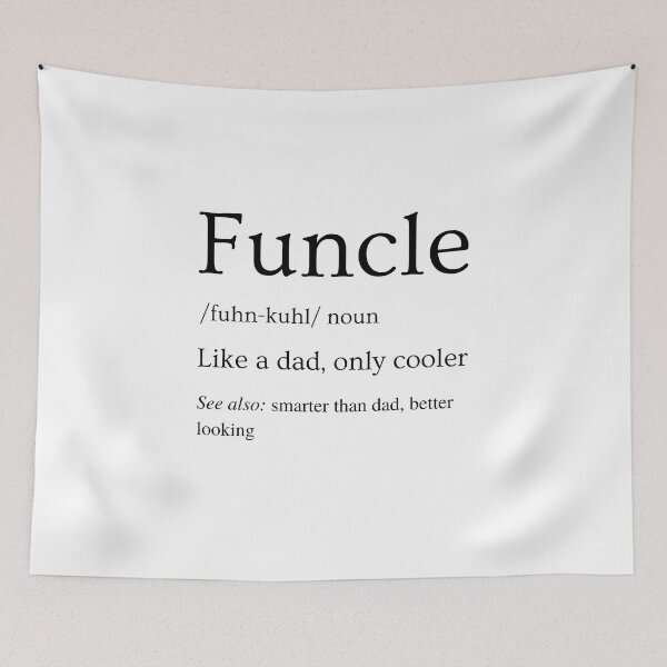 Item preview, Funcle Definition designed and sold by SqueakitySqueak.