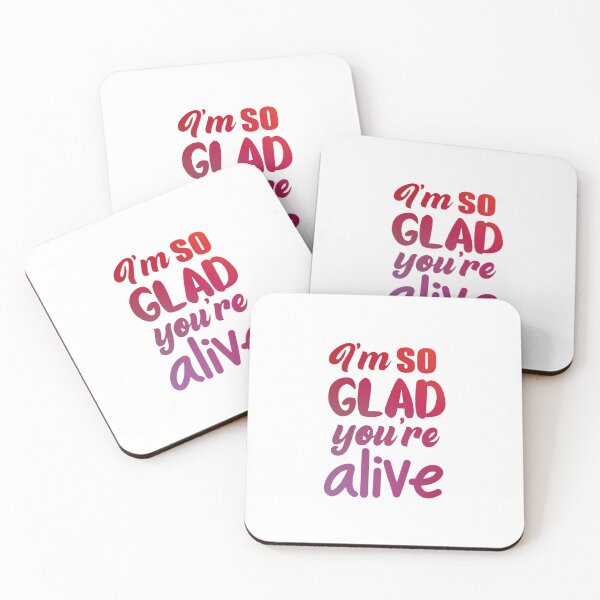 Item preview, I’m so glad you’re alive / positive / mental health / depression / anxiety  designed and sold by ae-samantha.