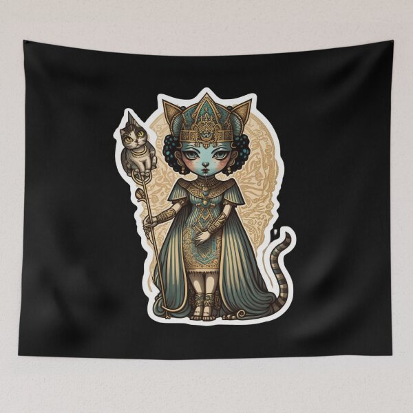 Aperçu de l'œuvre Reine des chats créée et vendue par LuckyRonin.