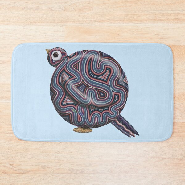 Item preview, Fat Glass Bird by Heather Nafe Art designed and sold by HeatherNafeArt.