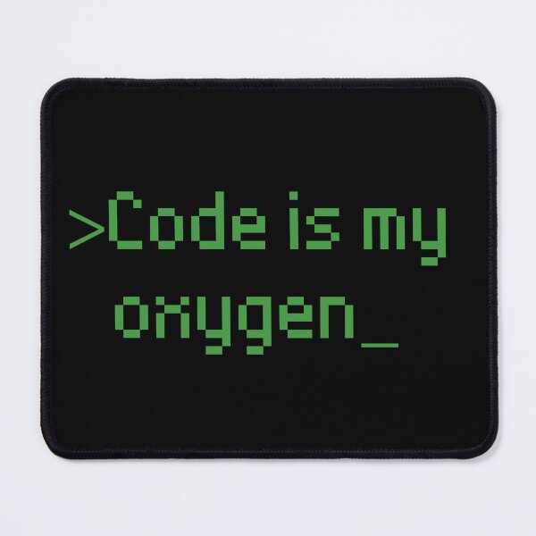 Item preview, Code is My Oxygen designed and sold by LeoLabs.