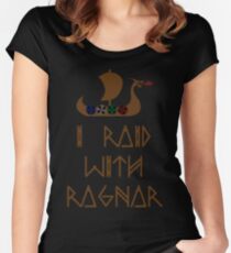 Camiseta entallada de cuello redondo I Raid con Ragnar