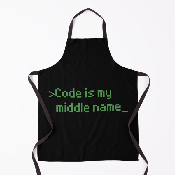 Item preview, Code is my middle name designed and sold by LeoLabs.