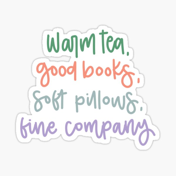 Item preview, Tea. Books.pillows. company designed and sold by Gineliz-molina.