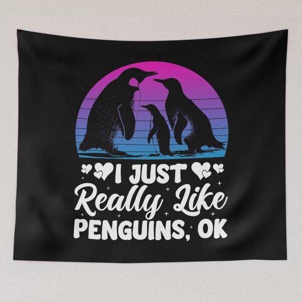 Item preview, I Just Really Like Penguins OK For Penguin Lover - Funny Penguin Fans designed and sold by naworas.