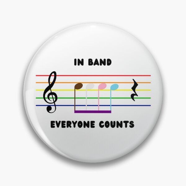 Item preview, Band Treble Pride designed and sold by radepsilon.