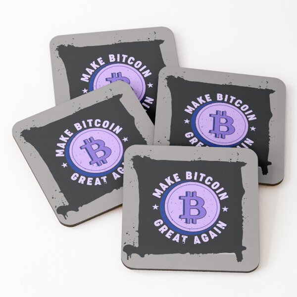 Item preview, Make Bitcoin Great Again Crypto Purple designed and sold by The-Vault.