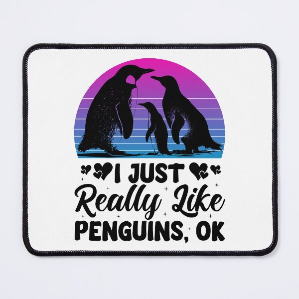 Item preview, I Just Really Like Penguins OK Design For Penguin Lover - Funny Penguin designed and sold by naworas.
