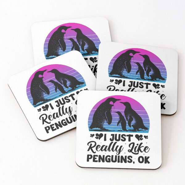 Item preview, I Just Really Like Penguins OK Design For Penguin Lover - Funny Penguin designed and sold by naworas.