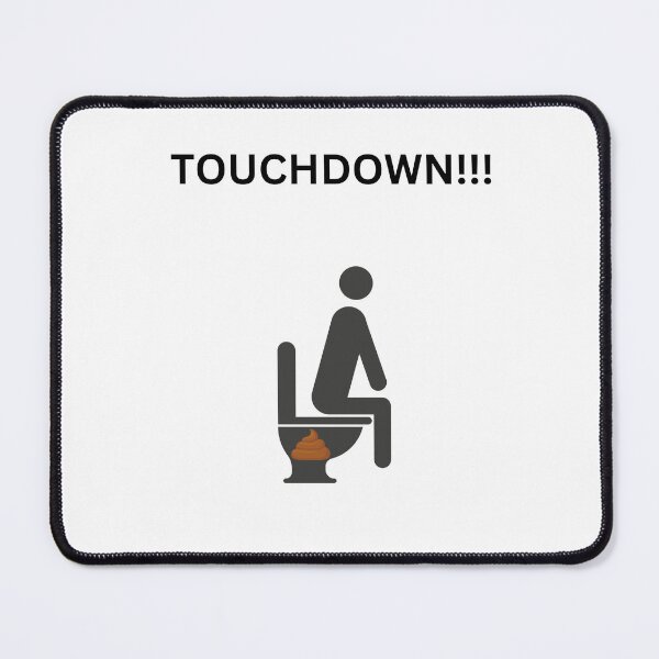 Item preview, Toilet Touchdown designed and sold by DEDDesign.