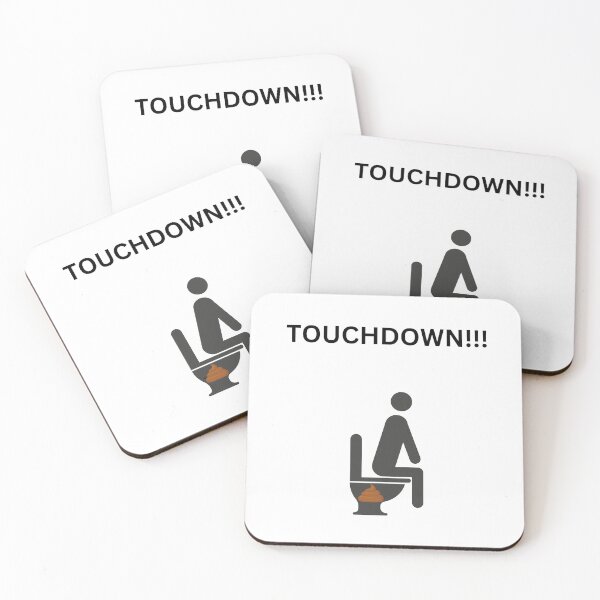 Item preview, Toilet Touchdown designed and sold by DEDDesign.