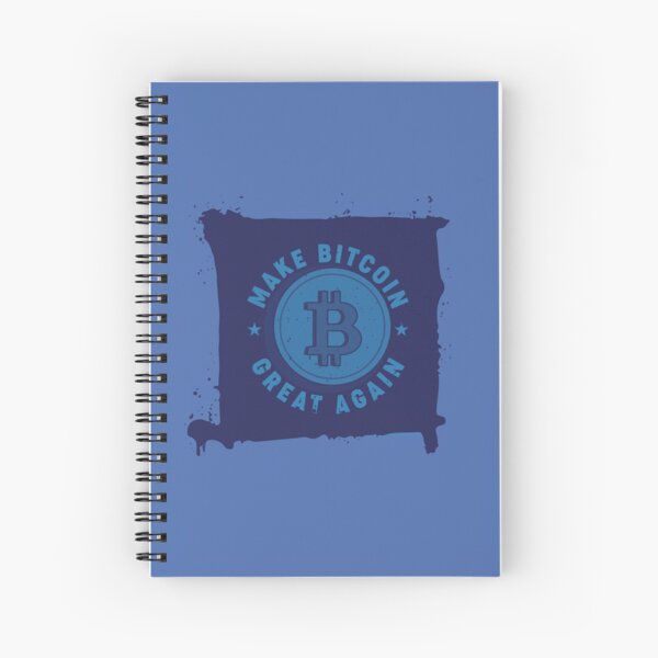 Item preview, Make Bitcoin Great Again Crypto Blue designed and sold by The-Vault.