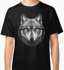 Wolf face Classic T-Shirt