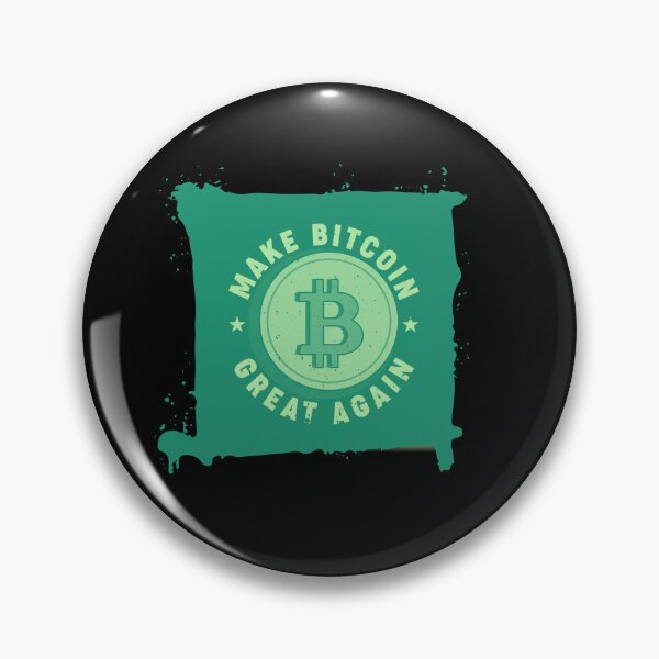 Item preview, Make Bitcoin Great Again Crypto Green designed and sold by The-Vault.