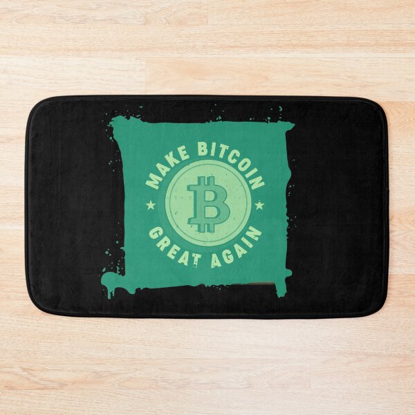 Item preview, Make Bitcoin Great Again Crypto Green designed and sold by The-Vault.
