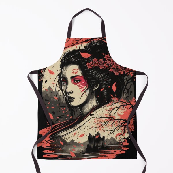 Item preview, Fantasy abstract asian woman designed and sold by loucaski.