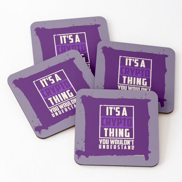Item preview, It's A Crypto Thing You Wouldn't Understand Purple designed and sold by The-Vault.