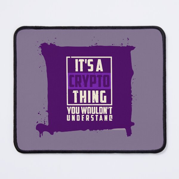 Item preview, It's A Crypto Thing You Wouldn't Understand Purple designed and sold by The-Vault.