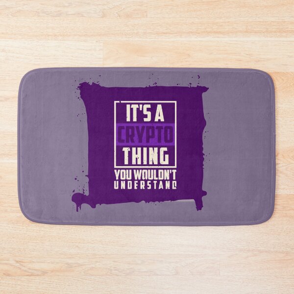 Item preview, It's A Crypto Thing You Wouldn't Understand Purple designed and sold by The-Vault.