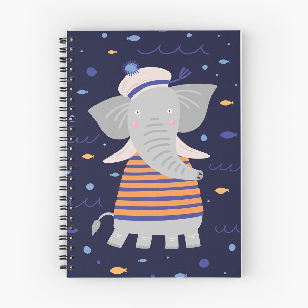 Item preview, Lindo elefante marinero de dibujos animados. designed and sold by KO-SIM.