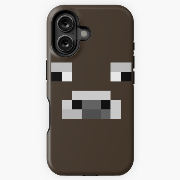 Vista previa del artículo con la obra «Minecraft Vaca», diseñado y vendido por Emote Bot.