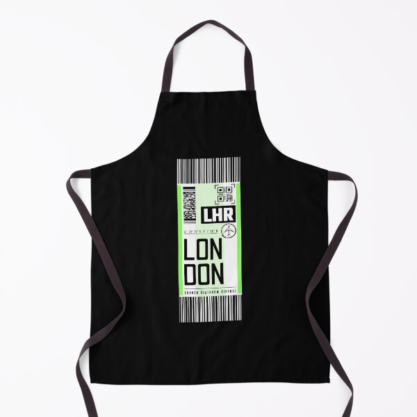 Item preview, LONDON LHR classic luggage tag stickers designed and sold by LeddsoDello.