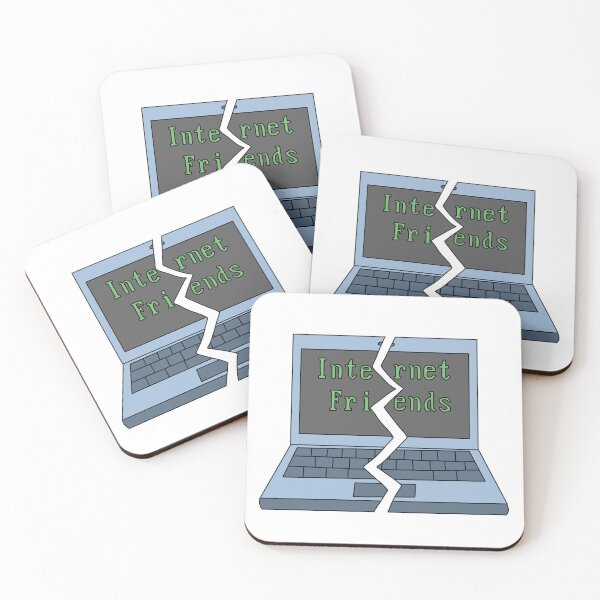 Item preview, Internet friends (best friends laptop) designed and sold by Becky-Marie.