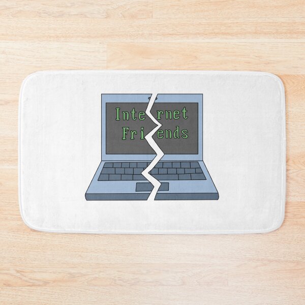 Item preview, Internet friends (best friends laptop) designed and sold by Becky-Marie.