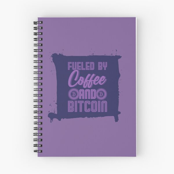 Item preview, Fueled By Coffee and Bitcoin Purple designed and sold by The-Vault.