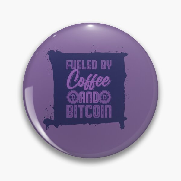 Item preview, Fueled By Coffee and Bitcoin Purple designed and sold by The-Vault.