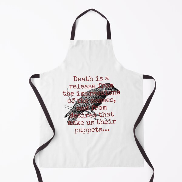 Item preview, Death Is A Release From The Impression - Death Quote designed and sold by CrankyOldDude.