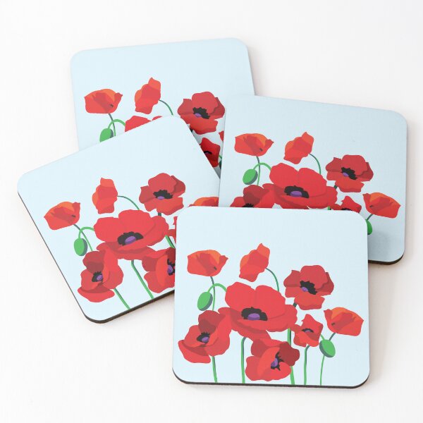 Artikelvorschau, Roter POPPY, Veterans Poppy, Rot wie Rot sein kann, Flanders Field, Erinnerung, entworfen und verkauft von SleeplessLady.