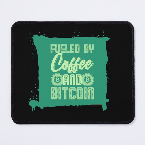 Item preview, Fueled By Coffee and Bitcoin Green designed and sold by The-Vault.