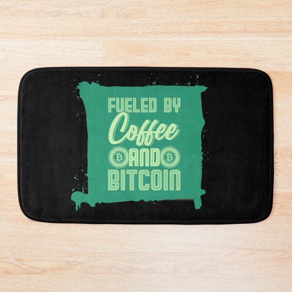 Item preview, Fueled By Coffee and Bitcoin Green designed and sold by The-Vault.