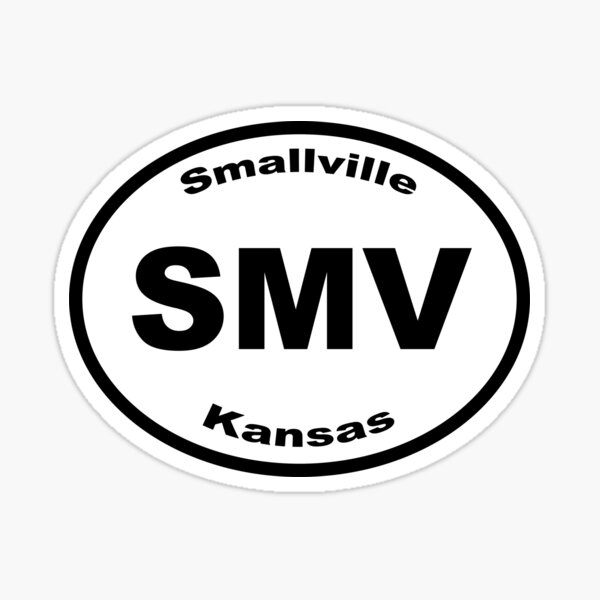 Smallville Europlate Sticker