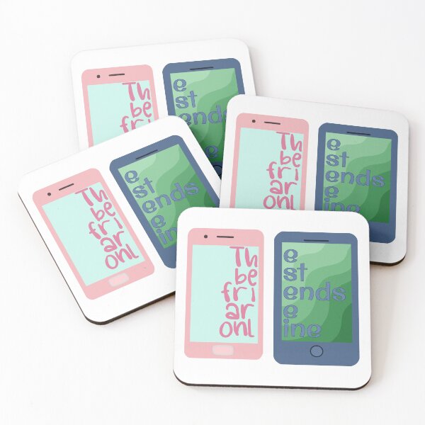 Item preview, The best friends are online (friendship phones) designed and sold by Becky-Marie.