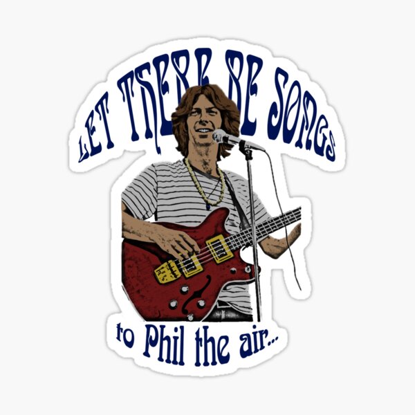 Grateful Dead Phil Lesh T-Shirt Sticker