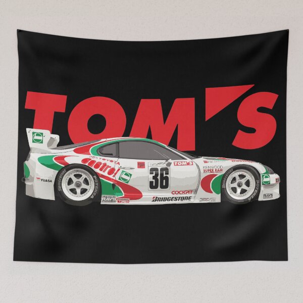 Item preview, TOM’s Supra supra mk4 2JZ-GTE jgtc GT500 gran turismo turbo designed and sold by cowtownCOWBOY.