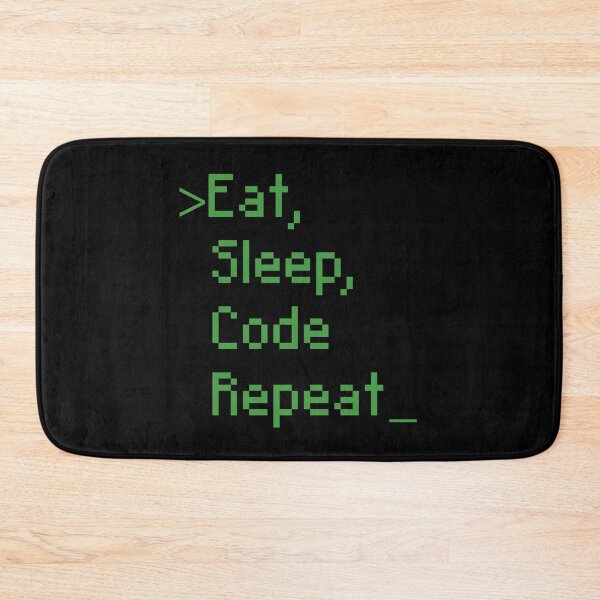Item preview, Eat Sleep Code Repeat designed and sold by LeoLabs.