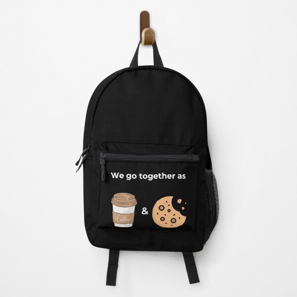 Item preview, We go togeter as Coffee and Cookie (black) designed and sold by ArtifyAvangard.