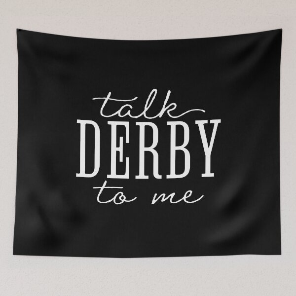 Item preview, Talk Derby To Men Tee, Funny Kentucky Horse Racing Lover Tshirt designed and sold by PrintOfi.
