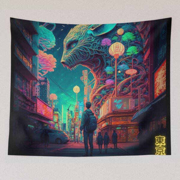 Item preview, Tokyo, Japan v5 designed and sold by ai-datamancer.