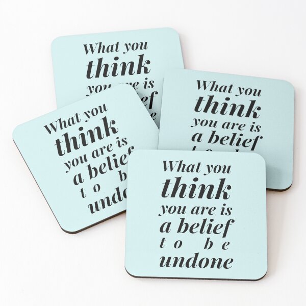 Item preview, "What you think you are..." (A Course in Miracles) designed and sold by shminoa.