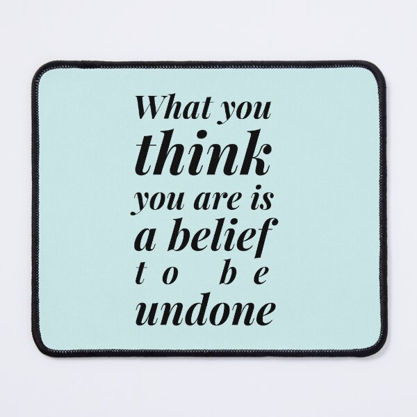 Item preview, "What you think you are..." (A Course in Miracles) designed and sold by shminoa.