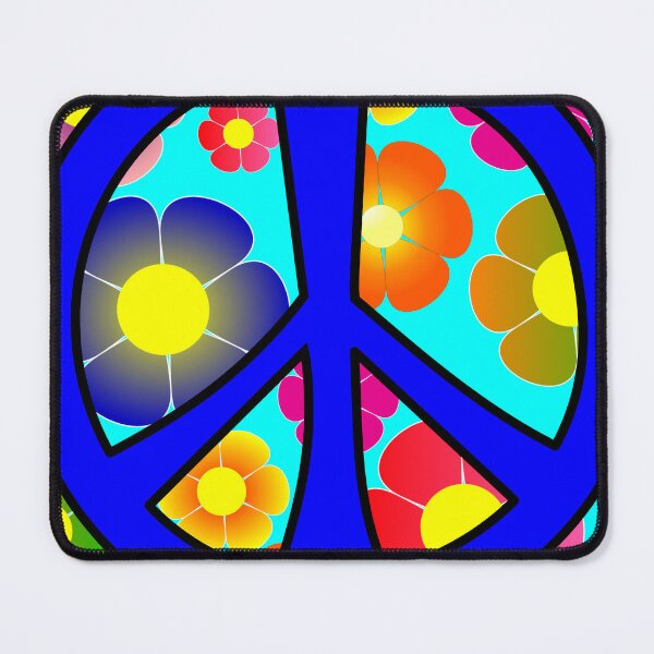 Item preview, Peace and Love Flowers  designed and sold by HatzicTshirts.
