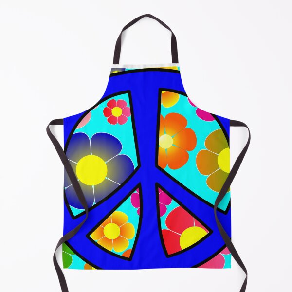 Item preview, Peace and Love Flowers  designed and sold by HatzicTshirts.