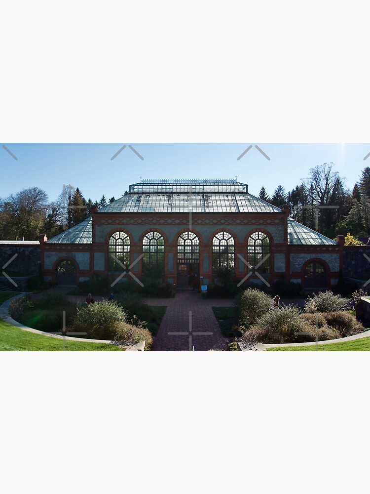 Thumbnail 3 of 3, Sticker, GREENHOUSE CONSERVATORY BILTMORE ESTATE ASHEVILLE NC designed and sold by teruyalab.