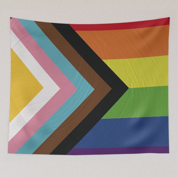Item preview, Pride flag / Bandera del orgullo horizontal designed and sold by Interseccionale.