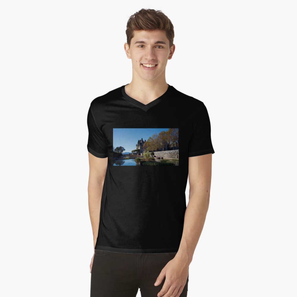 Item preview, V-Neck T-Shirt designed and sold by teruyalab.